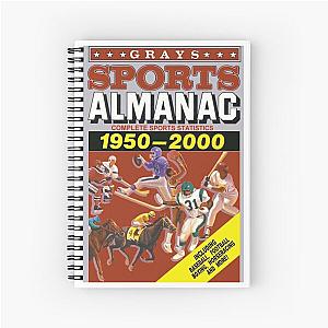 Back To The Future GRAYS SPORTS ALMANAC Spiral Notebook