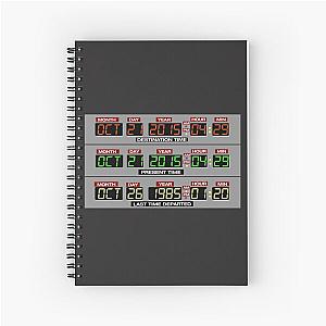 Back to the Future 2 Time Circuits 2015 Spiral Notebook