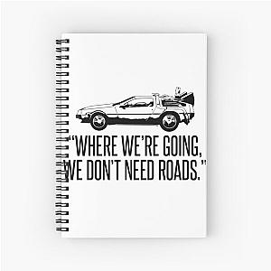 Back to the Future Movie Spiral Notebook