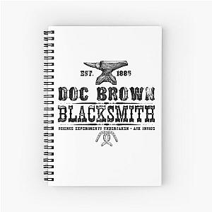 Doc Brown Blacksmith - Back to the Future Inspired Design Spiral Notebook