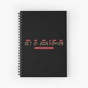 *Officially Licensed*  Back to the Future Oct 21, 2015 4:29 DeLorean Numbers Spiral Notebook