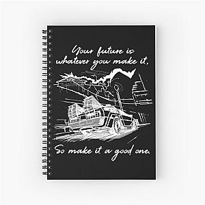 Back to the Future Sketch Spiral Notebook