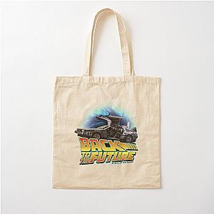 Back to the future movie. Delorean in time Cotton Tote Bag