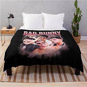 Bad Bunny  Throw Blanket