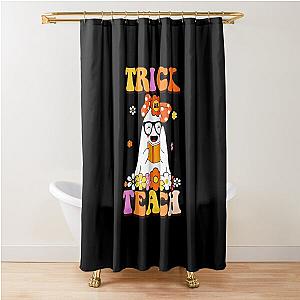 bad bunny halloween Shower Curtain