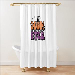 bad bunny halloween Shower Curtain