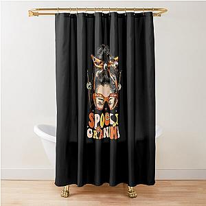 bad bunny halloween Shower Curtain