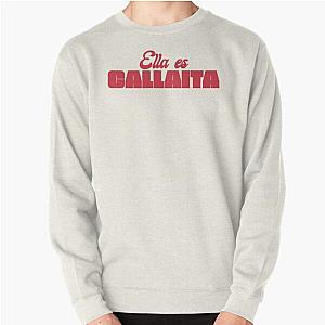 Ella Es Callaita, Lyrics, Bad Bunny, Red Pullover Sweatshirt