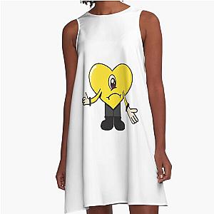Bad Bunny - Un Verano Sin Ti (Yellow Heart Guy) A-Line Dress
