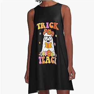 bad bunny halloween A-Line Dress