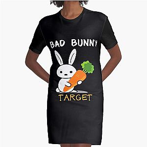 Bad Bunny Target  Graphic T-Shirt Dress