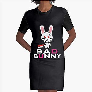 Bad Bunny  Graphic T-Shirt Dress