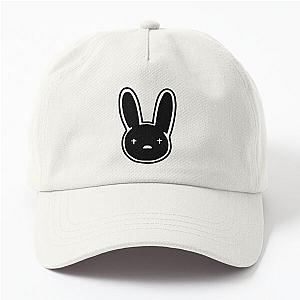 Bad Bunny Oasis Logo (White on Black) Dad Hat