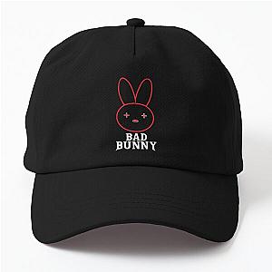 Bad Bunny black & White Dad Hat