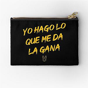 Yo hago lo que me da la gana (#YHLQMDLG) - Bad Bunny Zipper Pouch