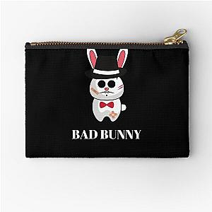 Bad bunny mafia Zipper Pouch