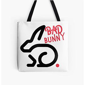 bad bunny 2021 new disegn tee All Over Print Tote Bag