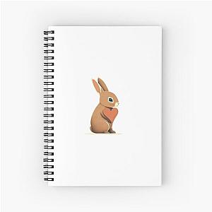 bad bunny valentine Spiral Notebook