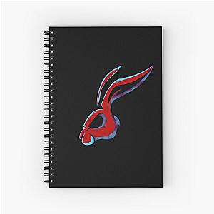 bad bunny target Spiral Notebook