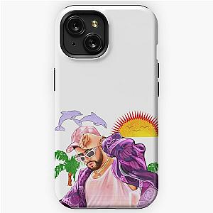 Bad Bunny in Panama Hat Un Verano Sin Ti Illustration  iPhone Tough Case