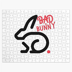 bad bunny 2021 new disegn tee Jigsaw Puzzle