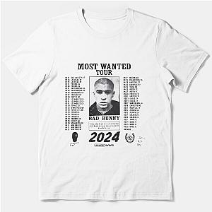 Bad Bunny Most Wanted Tour Essential T-Shirt