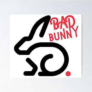 bad bunny 2021 new disegn tee Poster