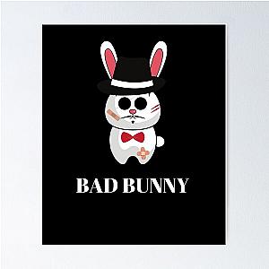 Bad bunny mafia Poster