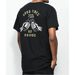 Bad Friends T-shirts - Good Times Bad Friends Cheer Classic T-shirt