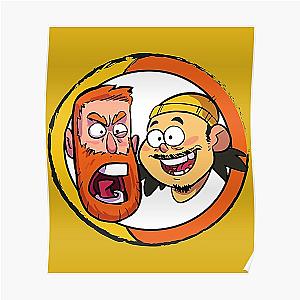 BAD FRIENDS PODCAST - BOBBY LEE - ANDREW SANTINO Poster Official Merch RB1111