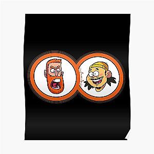 BAD FRIENDS PODCAST - BOBBY LEE - ANDREW SANTINO Poster Official Merch RB1111