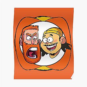 BAD FRIENDS PODCAST - BOBBY LEE - ANDREW SANTINO Poster Official Merch RB1111