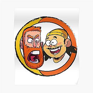 BAD FRIENDS PODCAST - BOBBY LEE - ANDREW SANTINO Poster Official Merch RB1111