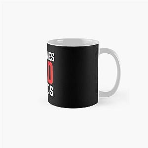 Good Times Bad Friends Funny Mens Boys Classic Mug Official Merch RB1111