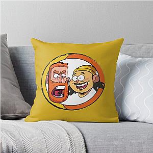 BAD FRIENDS PODCAST - BOBBY LEE - ANDREW SANTINO Throw Pillow Official Merch RB1111