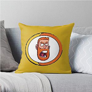 BAD FRIENDS PODCAST - BOBBY LEE - ANDREW SANTINO Throw Pillow Official Merch RB1111