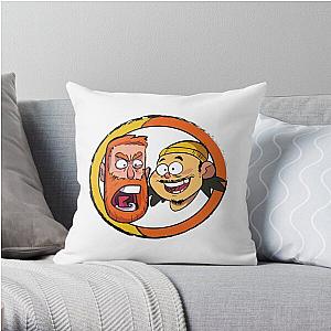 BAD FRIENDS PODCAST - BOBBY LEE - ANDREW SANTINO Throw Pillow Official Merch RB1111