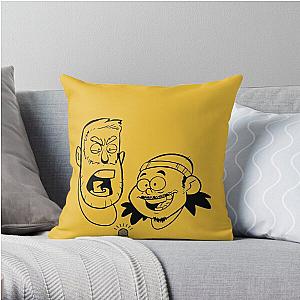 BAD FRIENDS PODCAST - BOBBY LEE - ANDREW SANTINO Throw Pillow Official Merch RB1111