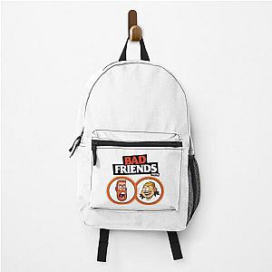 BAD FRIENDS PODCAST - BOBBY LEE - ANDREW SANTINO Backpack Official Merch RB1111