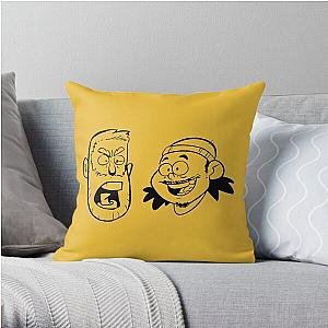 BAD FRIENDS PODCAST - BOBBY LEE - ANDREW SANTINO Throw Pillow Official Merch RB1111