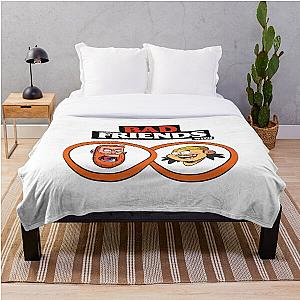Bad Friends Blanket - Bobby Lee &amp; Andrew Santino Throw Blanket