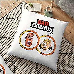 Bad Friends Pillows - Bobby Lee &amp; Andrew Santino Floor Pillow Cover