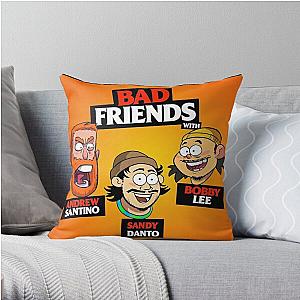 Bad Friends Pillows - Bad Friends Throw Pillow Cover