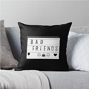 Bad Friends Pillows - Bad Friends Throw Pillow Cover