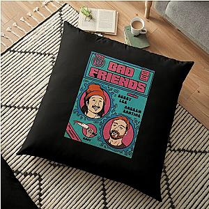 Bad Friends Pillows - Bad Friends 10 Floor Pillow Cover