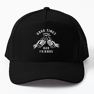 Bad Friends Hats &amp; Caps - amazing the best logo from good times Bad Friends Baseball Cap