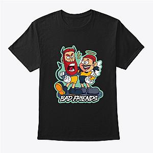 Bad Friends T-shirts – Funny Cartoon Printed Classic T-shirt