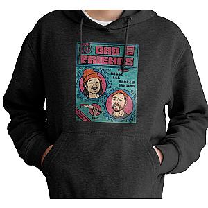 Bad Friends Podcast Fashion Printing Pullover Hoodie