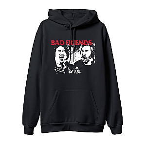 Bad Friends Yelling Pullover Hoodie