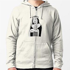 Bad Friends Jackets - Bobby Lee King Tiger Belly Zipped Hoodie